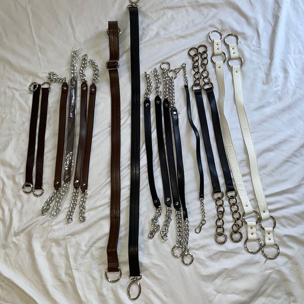 MICHE Interchangeable handles, Straps sold all together.